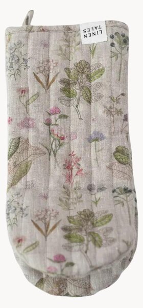 Presina in lino fatta a mano Botany on Light