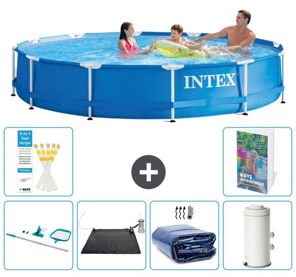Piscina autoportante rettangolare - 366x76 cm - composta da 5 parti - modello S61