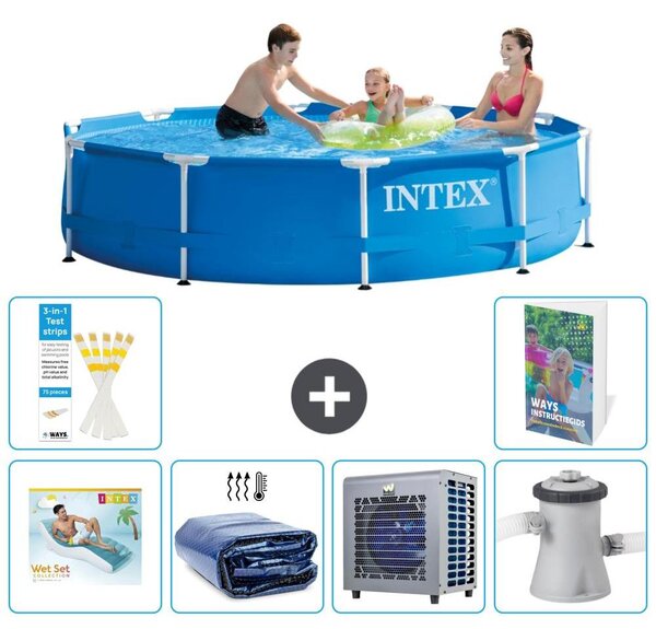 Piscina autoportante rettangolare - 305x76 cm - 5 pezzi - Modello S112