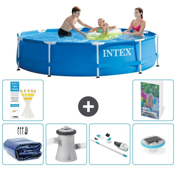 Piscina fuori terra a struttura - 305x76 cm - composta da 5 elementi - modello S81