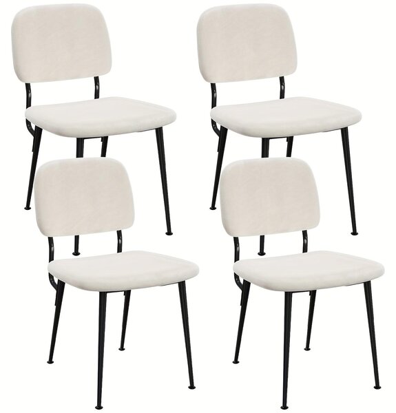Banquette Zitset (Set di panche) da 4 pezzi - Sedute imbottite - Sedie per hotel - Sedie per ristoranti - Sedie per caffè