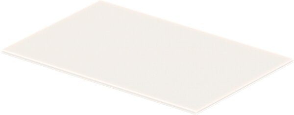 Duravit DuraSquare insert en verre 420x264 mm, pour console métallique 003109/003110, 0099668300, 0099668300