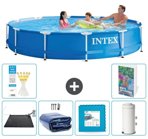 Piscina autoportante rettangolare - 366x76 cm - composta da 5 parti - modello S166