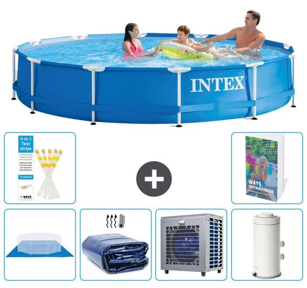 Piscina autoportante rettangolare - 366x76 cm - composta da 5 parti - modello S104