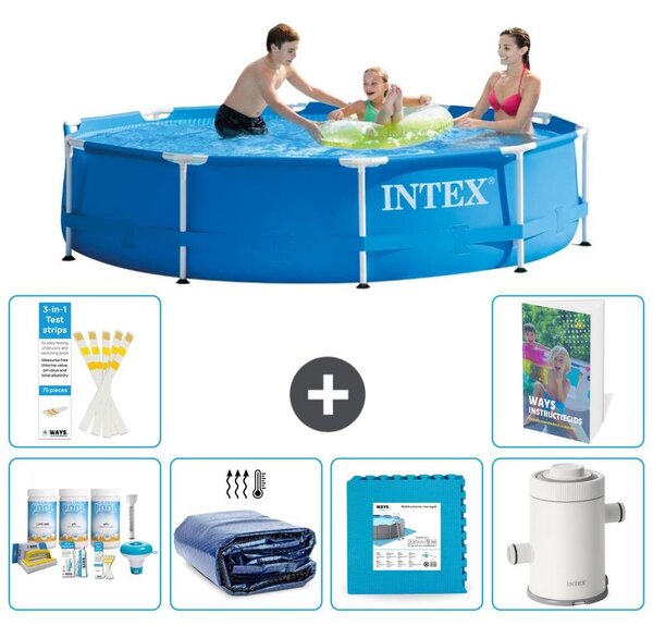 Piscina autoportante rettangolare - 305x76 cm - composta da 5 parti - modello S14