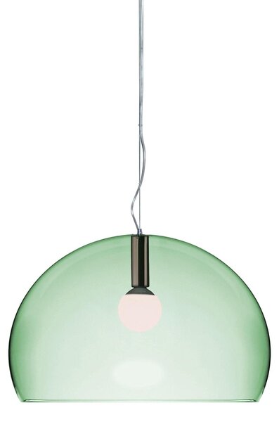 Kartell Small Fl/Y, lampada a sospensione, color verde salvia