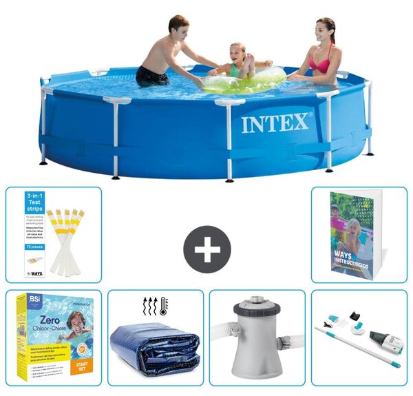 Piscina autoportante rettangolare - 305x76 cm - composta da 5 parti - modello S39