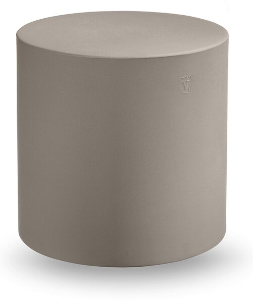 Pouf Blok in polietilene CILINDRO per interno ed Esterno Dimensioni 45x h45 cm dalle molteplici funzionalit� colore Ambra