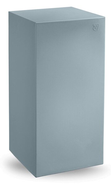 Pouf Blok in polietilene ALTO per interno ed Esterno Dimensioni 42x42xh 85 cm dalle molteplici funzionalit� colore Zaffiro