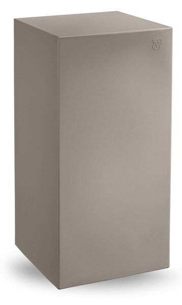 Pouf Blok in polietilene ALTO per interno ed Esterno Dimensioni 42x42xh 85 cm dalle molteplici funzionalit� colore Ambra