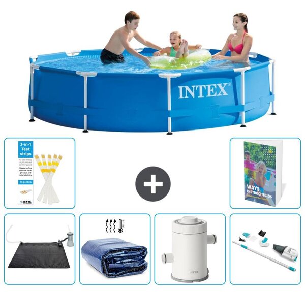 Piscina fuori terra a struttura - 305x76 cm - composta da 5 elementi - modello S78