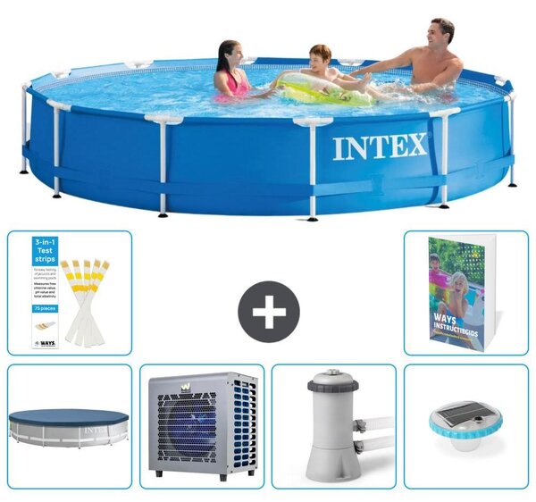 Piscina autoportante rettangolare - 366x76 cm - composta da 5 parti - modello S106