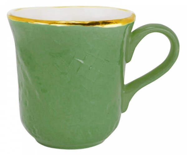 Mug in Ceramica - Set 4 pz - Preta Oro - Arcucci Verde