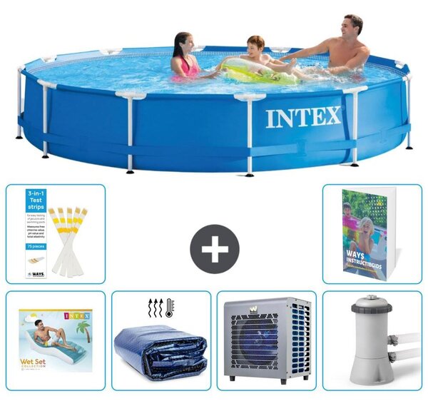 Piscina autoportante rettangolare - 366x76 cm - composta da 5 parti - modello S112