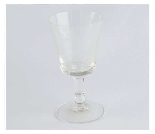 Set 6 Calici Acqua in Cristallo Trasparente con Decoro Floreale -