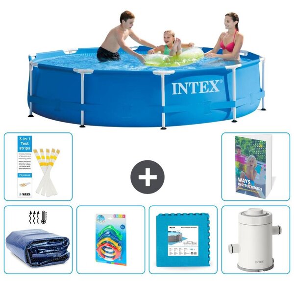 Piscina autoportante rettangolare - 305x76 cm - 5 pezzi - Modello S55