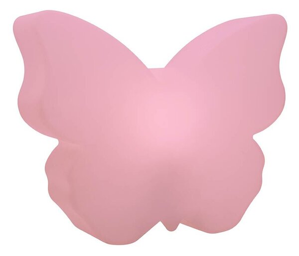 Luce da giardino "Shining Butterfly" 40 incl. LED bianco caldo E27 rosa