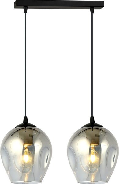 LAMPADA A SOSPENSIONE Emibig 2xE27 40W ISTAR 2 BL/GRAFITE 680/2