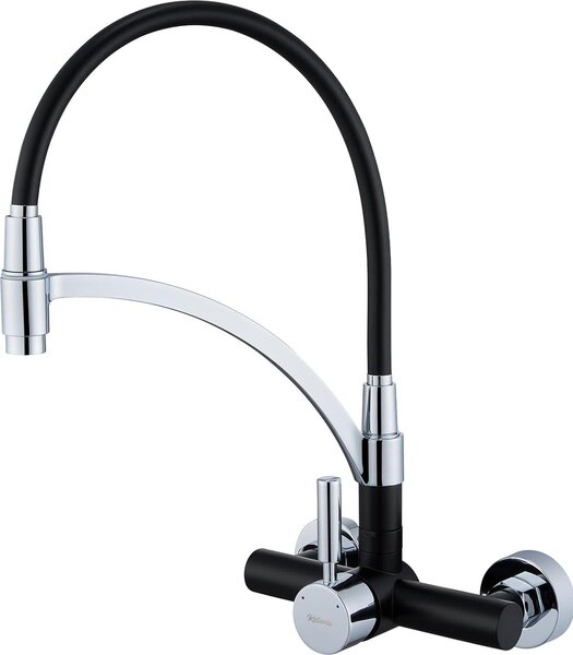 Rubinetto da cucina a parete - Rubinetto da cucina a parete - Rubinetto a parete con bocca superiore - Rubinetto a parete con bocca inferiore - Rubinetto da cucina a parete