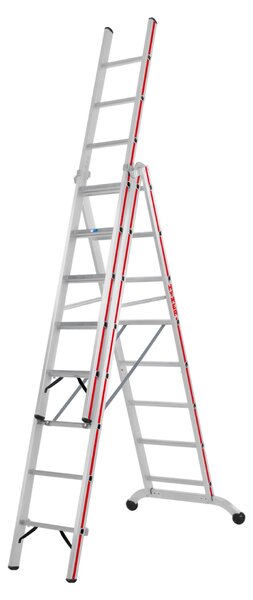 Scala multiuso in tre parti 3X8 gradini 5,59M Hymer