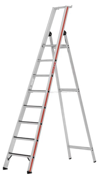 Scala a pioli Hymer R13 con piattaforma, 8 gradini
