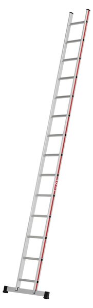 Scala a pioli Hymer, 14 pioli, lunghezza 4,02 m, altezza massima 4,91 m, peso 6,4 kg