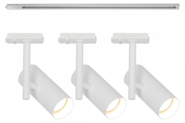Nordlux 2510096001 Jerome 3-Spot +1m GU10 Sistema a binario Bianco