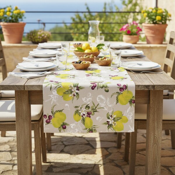 Runner limoni con olive