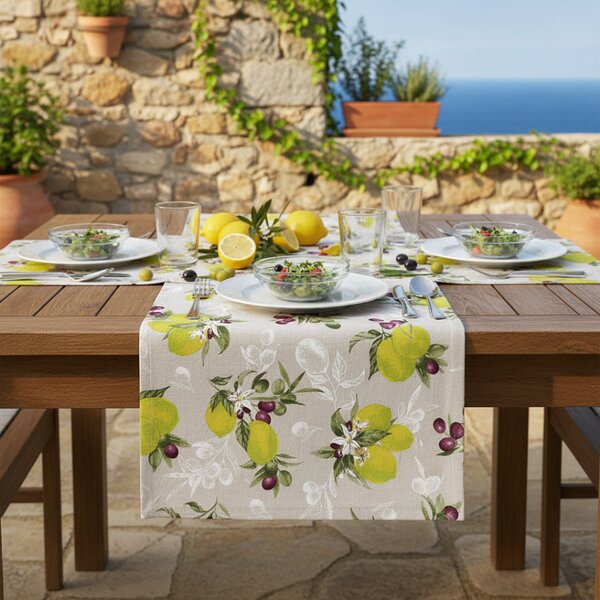 Runner limoni con olive