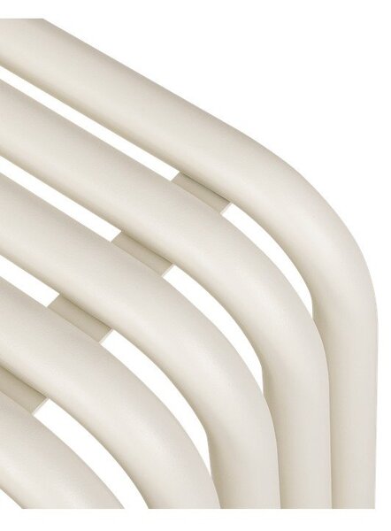 Panca da giardino beige in metallo Nokk – noo.ma