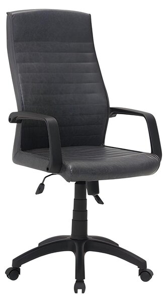 Elegante sedia da ufficio di classe Esclusiva poltrona in pelle per studio