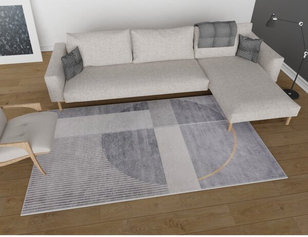 Runner lavabile grigio 80x200 cm - Vitaus