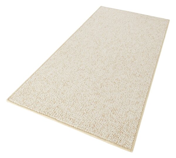 Passatoia color crema-beige 80 x 200 cm Wolly - BT Carpet