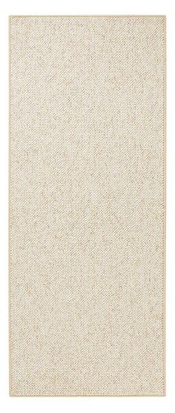 Passatoia color crema-beige 80 x 200 cm Wolly - BT Carpet