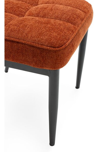 Sedie da pranzo in set color terracotta 2 pz Damon – Marckeric