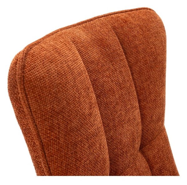 Sedie da pranzo in set color terracotta 2 pz Damon – Marckeric