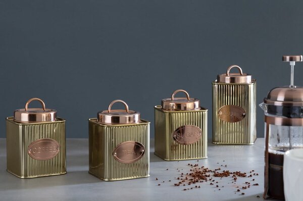 Barattolo da caffè in acciaio inox Prescott - Premier Housewares