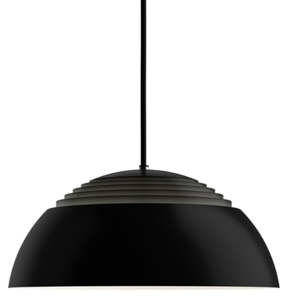 Lampada a sospensione Louis Poulsen, Nero, Sala da pranzo, Alluminio