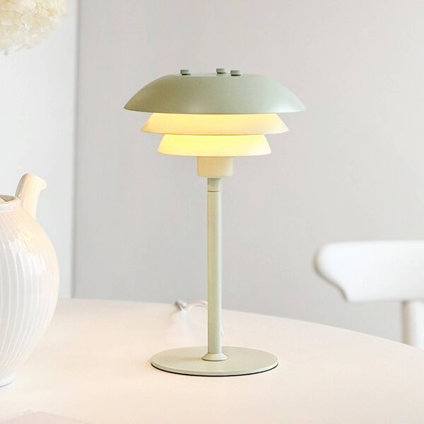 Dyberg Larsen Lampada da tavolo SIXTEEN, Verde, Soggiorno / Sala da pranzo, Metallo, Scandinavo, Lampada da tavolo