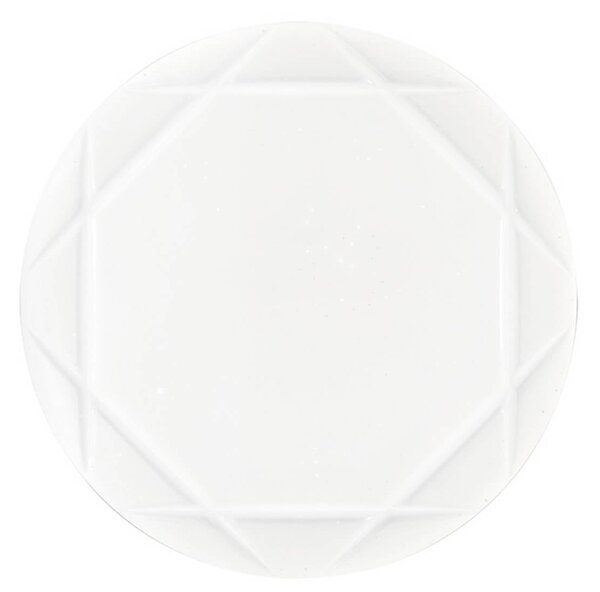 F.A.N. Europe Plafoniera a LED Elixir, Bianco / Opale, Soggiorno / Sala da pranzo, Plastica, Moderno, Plafoniera LED