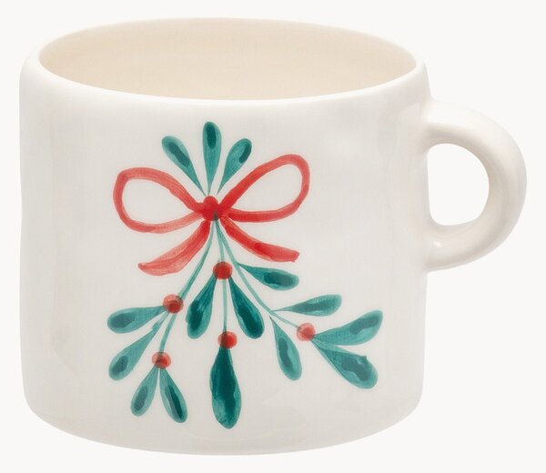 Tazza dipinta a mano Mistletoe