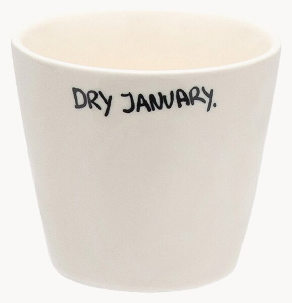 Tazza dipinta a mano Dry January