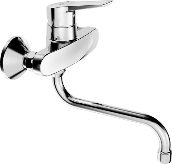Miscelatore monocomando per lavello Hansa Twist cromato, 1 pezzo