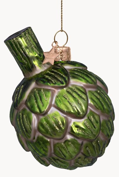 Pallina di Natale in vetro soffiato Artichoke