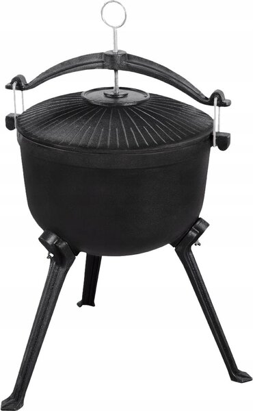 Bollitore in ghisa da caccia MasterGrill 8L - MG429