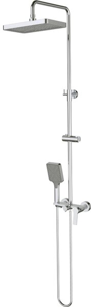 Showerhead with mixer tap