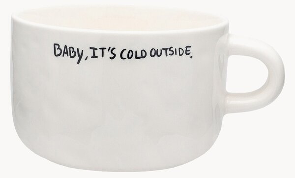 Tazza fatta a mano It's Cold