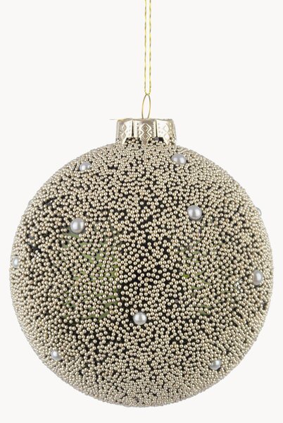 Set di 8 palline di Natale Pearl