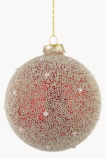 Set di 8 palline di Natale Pearl