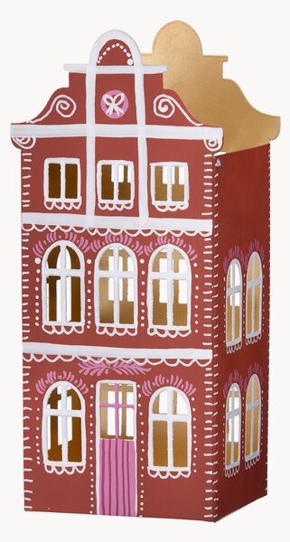 Portalumino di Natale Gingerbread House